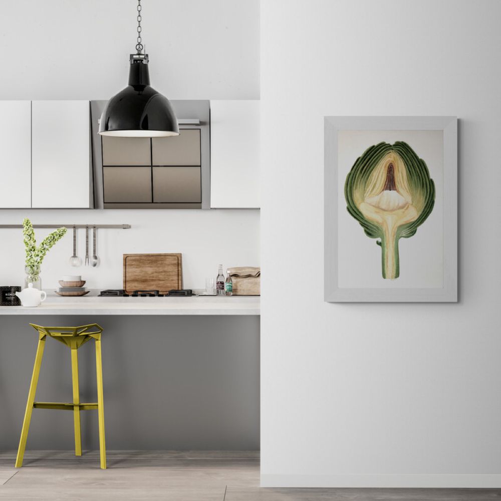 Large Green Artichoke String Art Modern Kitchen Statement Piece - Image 3