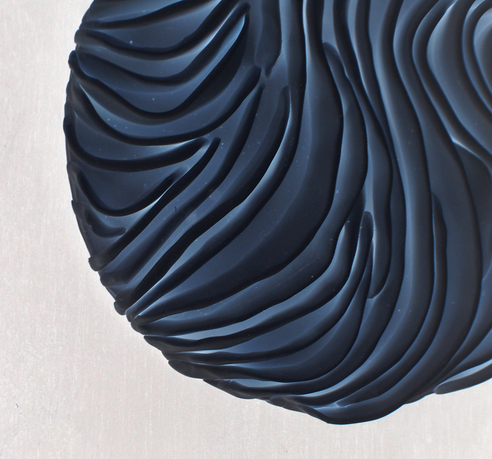 Parametric Black Round Wall Art Sculpture - Image 2