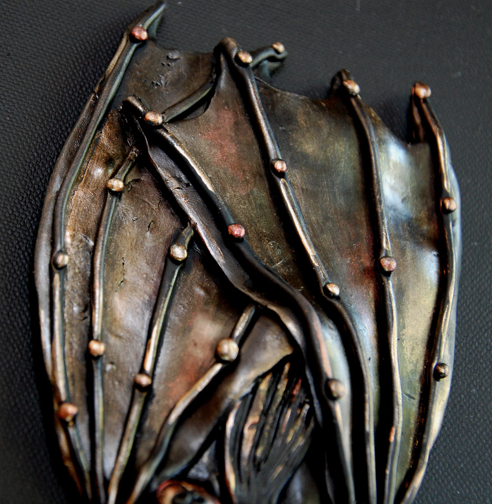 Love Bats Wall Sculpture Dark Academia Bat Art Witchy Steampunk Wall Decor - Image 8