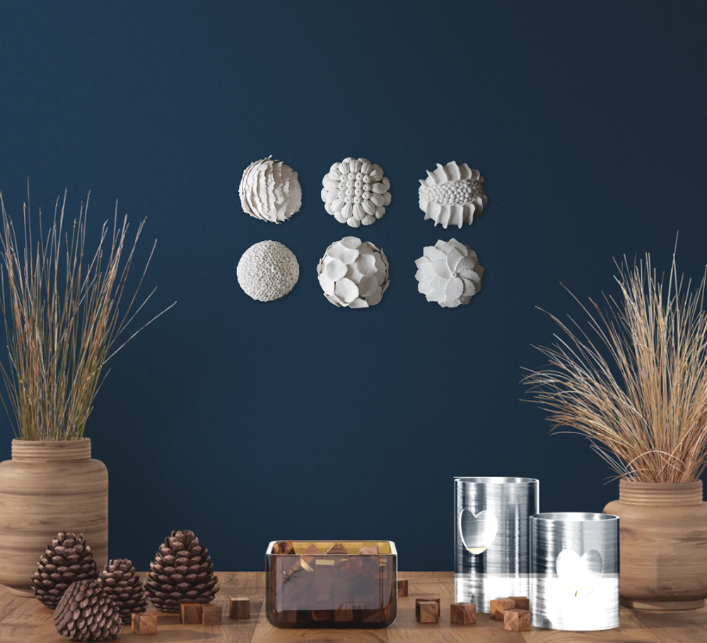 Dimensional Clay Coral Reef Wall Sculptures, 3D Coastal Art, Luxury Textured Wall Decor - Image 12