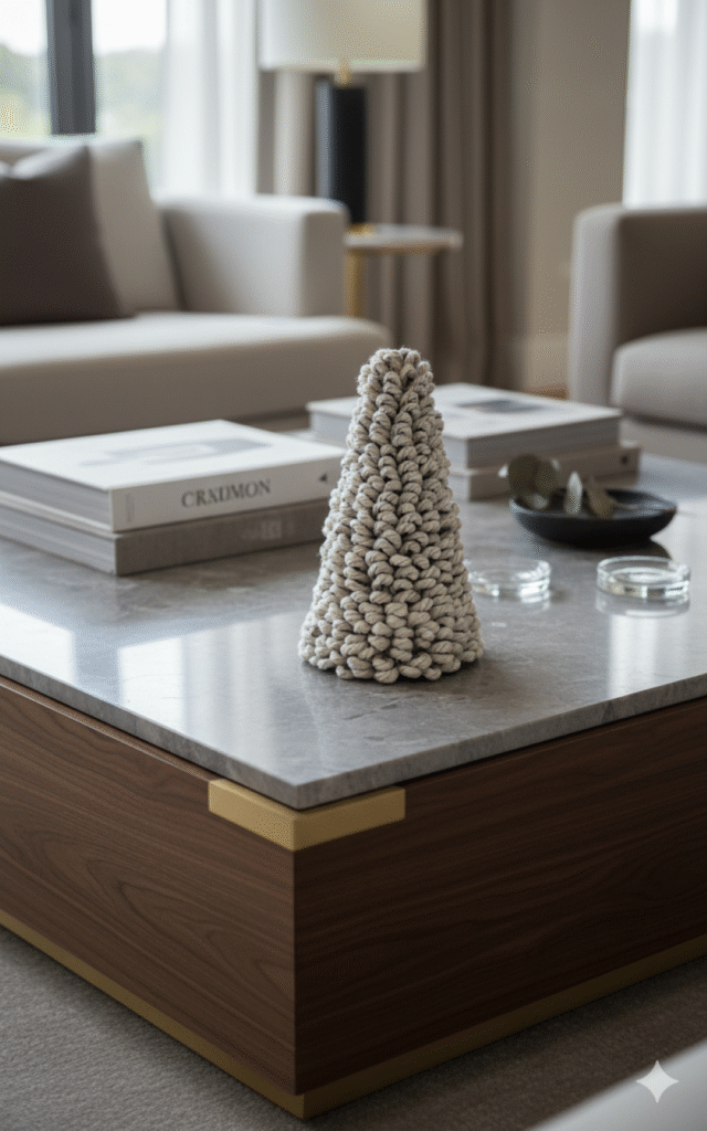 Handmade Linen String Cone Sculpture – Modern Textile Art & Alternative ...