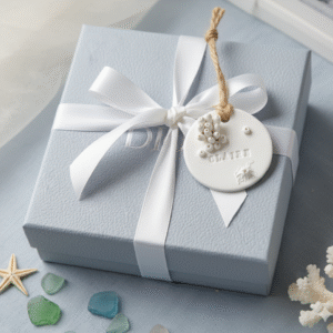 Luxury Ocean Gift Tags | Beach Wedding Favors | Beach Baby Shower | Set of 5
