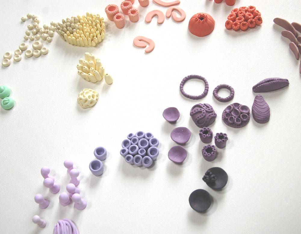 Colorful Dimensional Ocean Coral Wall Art Coastal Decor - Create your Own Reef, 400 pieces - Image 5