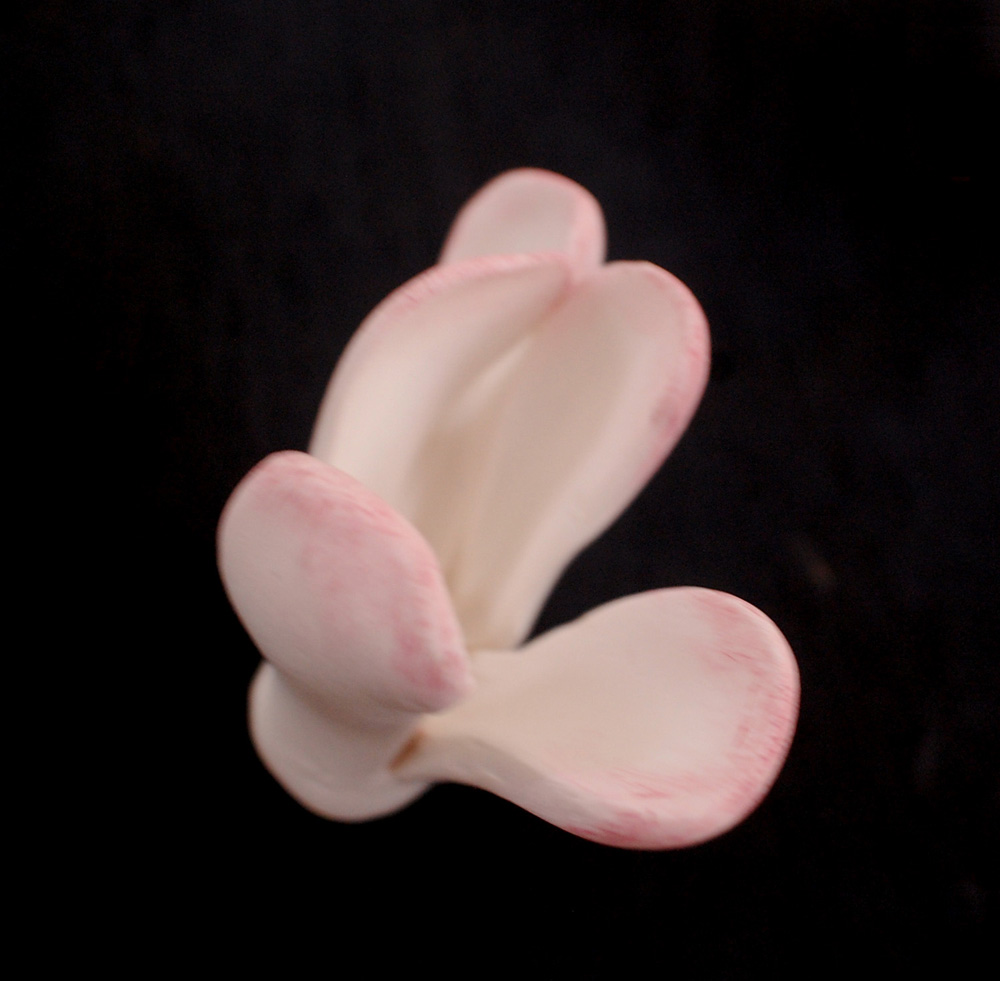 Blush Pink Clay Flower Wall Decor - Set of 5 Customizable Colors & Amounts - Image 6