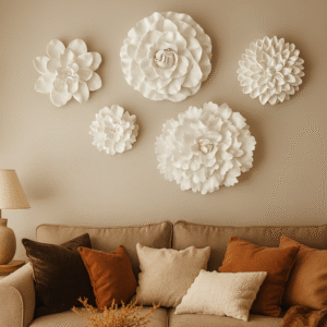 Flower Wall Sculptures
