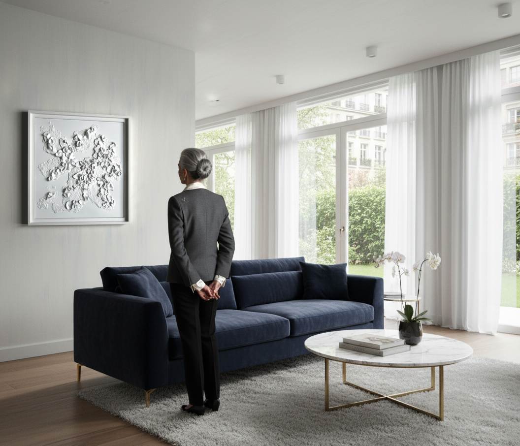 Luxury 3D Wall Sculpture, White Textured Art, Modern Abstract Decor, Minimalist Contemporary Plaster Artwork - Image 12