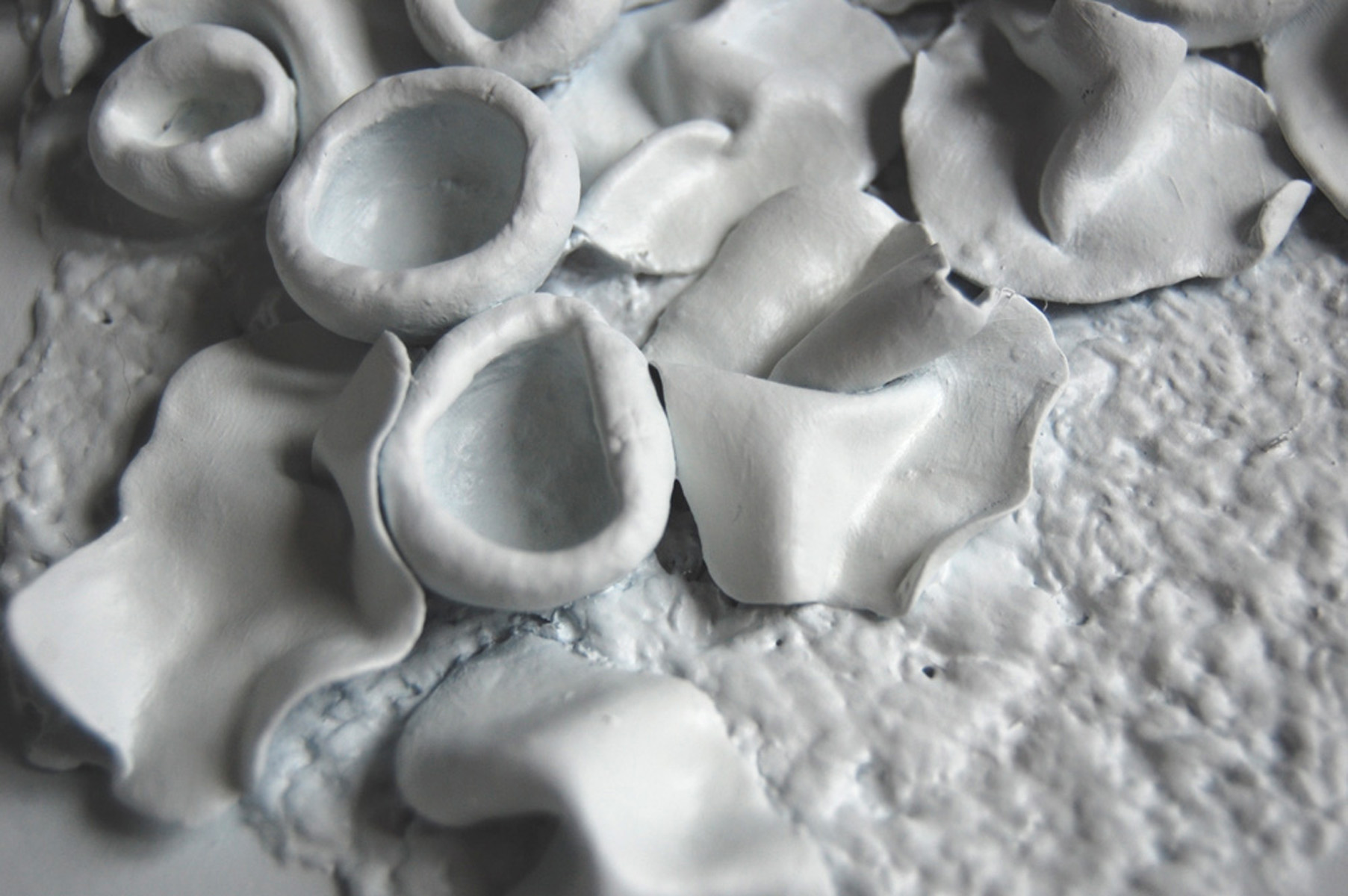 Luxury 3D Wall Sculpture, White Textured Art, Modern Abstract Decor, Minimalist Contemporary Plaster Artwork - Image 14