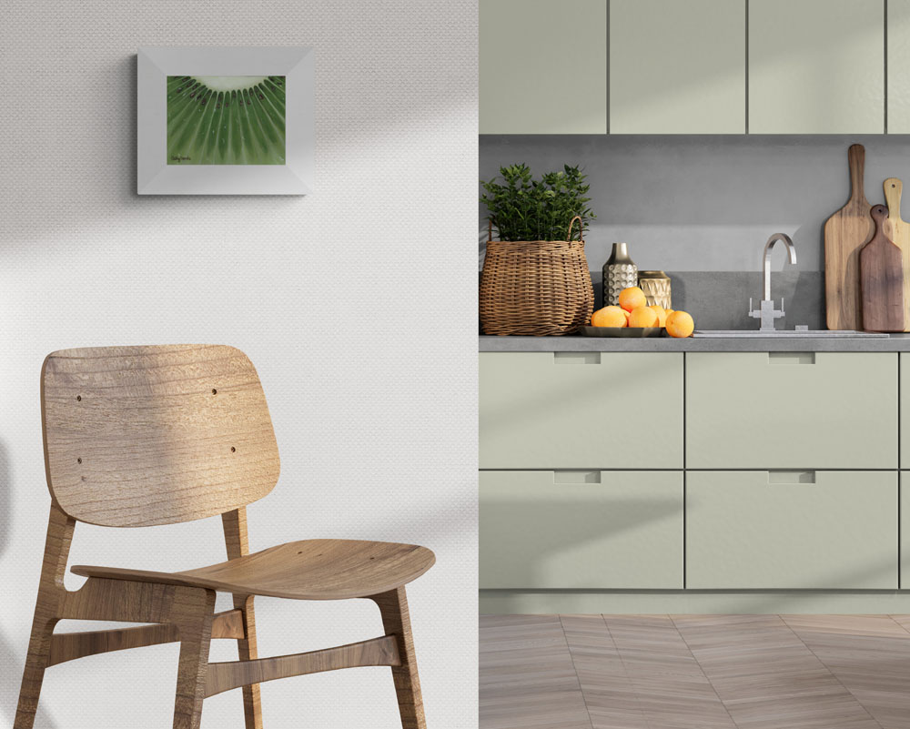 Kiwi Painting on Canvas - Food Lover Kitchen Wall Art Gift - Image 10