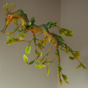 Leafy Sea Dragon Mobile Marine Life Sculpture – Hand-Sculpted Limited Edition