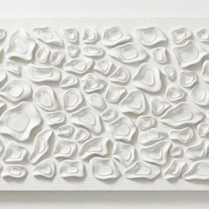 Luxury Textured Statement Decor Wall Art: Hand Sculpted Minimalist Modern Contemporary Design